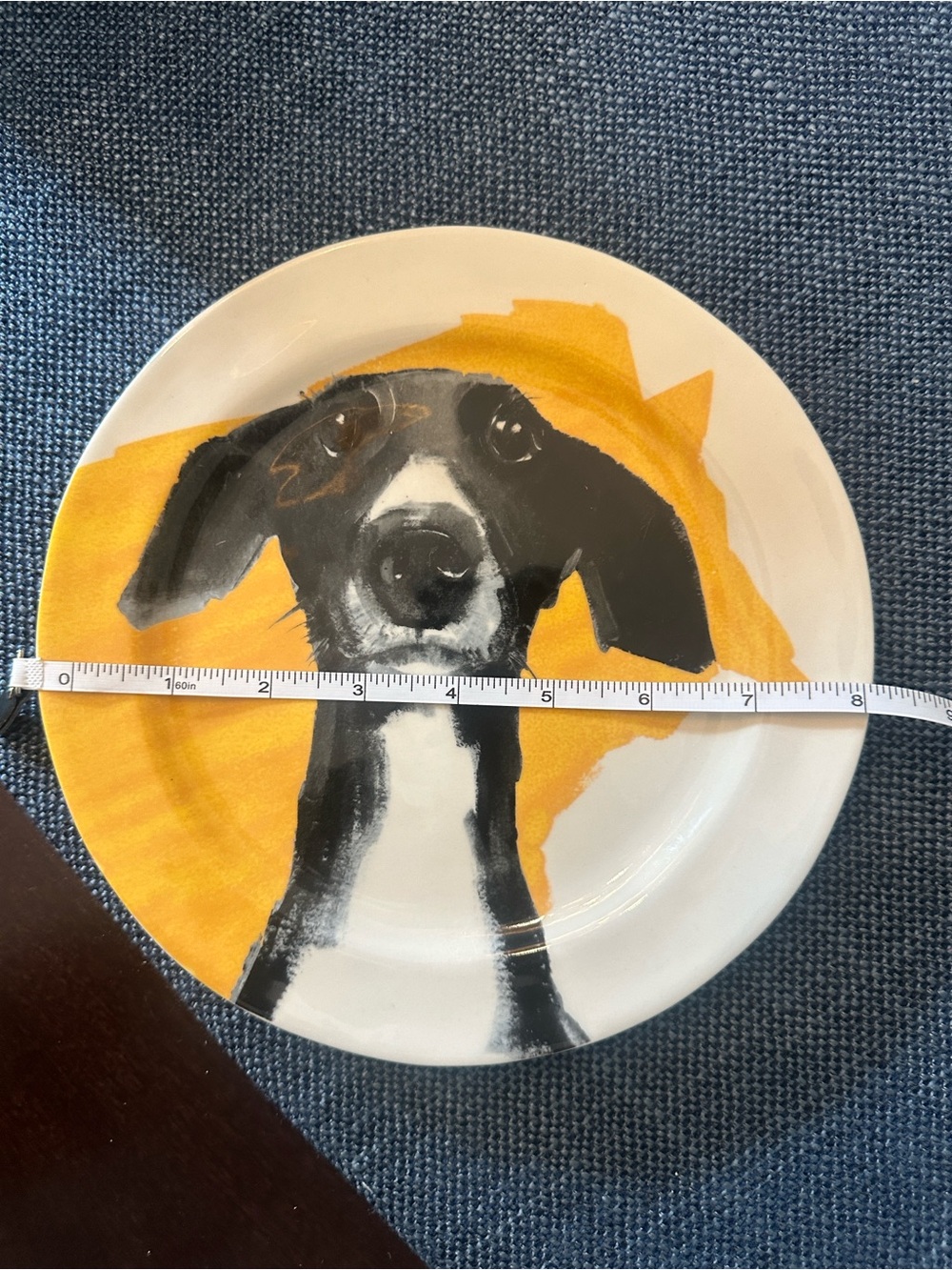 Anthropologie Sally Muir Dog-a-Day Dessert Plates (2) - Picture 5 of 5